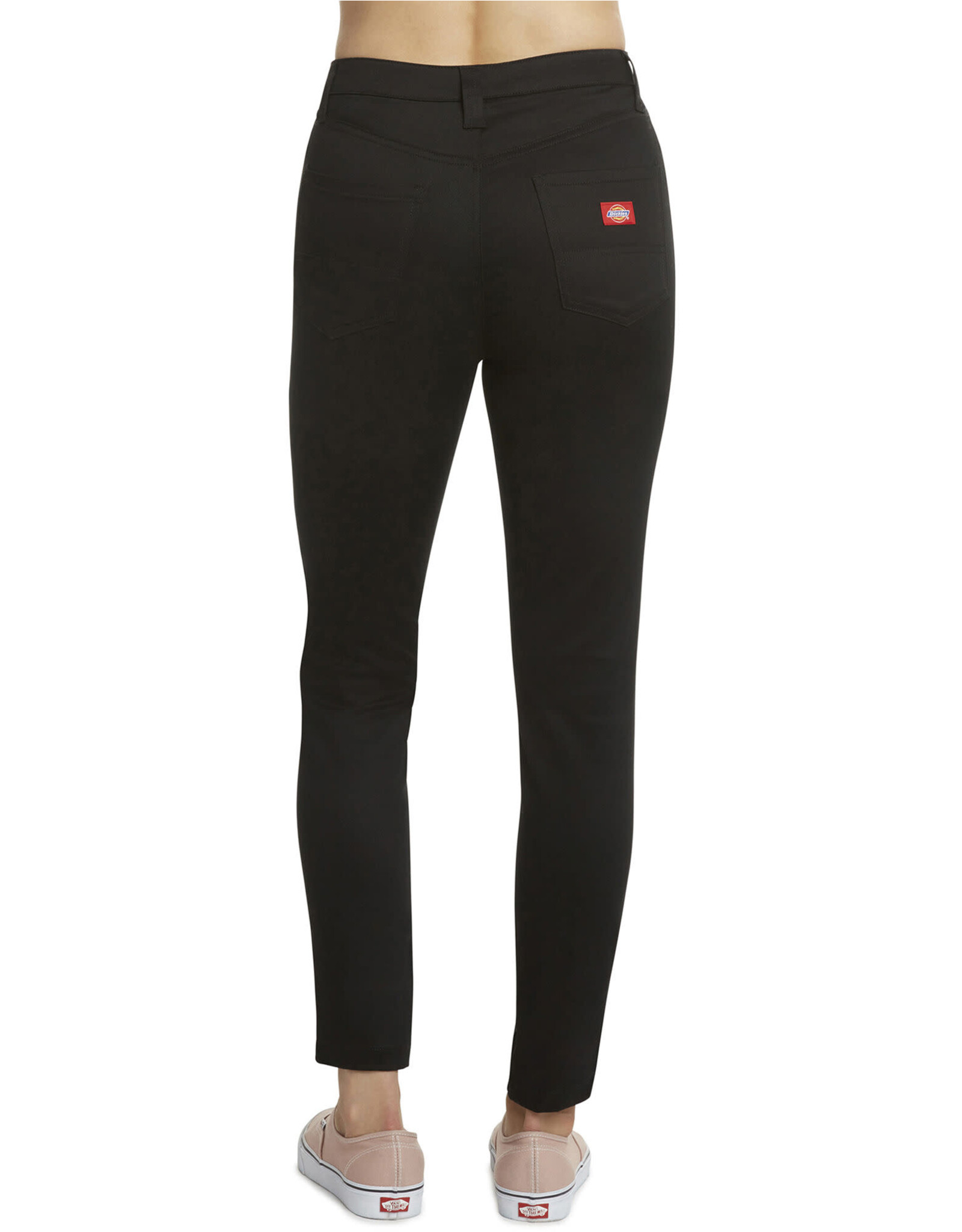 DICKIES Women's High-Rise Skinny Pants Black - J1000HHBK