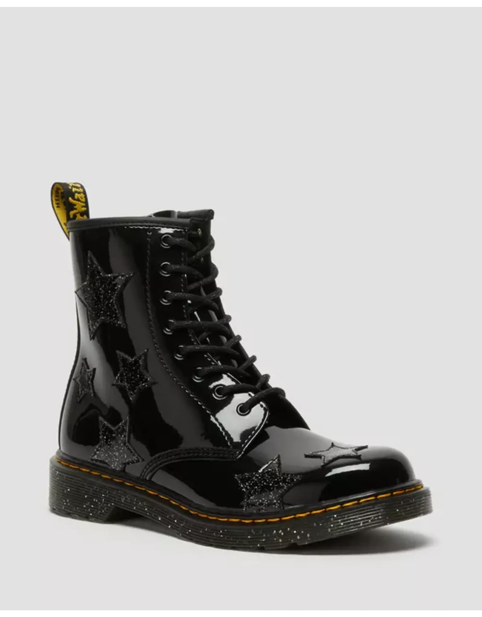 1460 YOUTH BLACK PATENT LAMPER + COSMIC GLITTER Y815YBS-R27060001