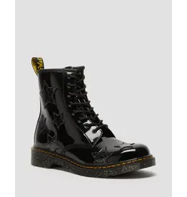 1460 YOUTH BLACK PATENT LAMPER + COSMIC GLITTER Y815YBS-R27060001