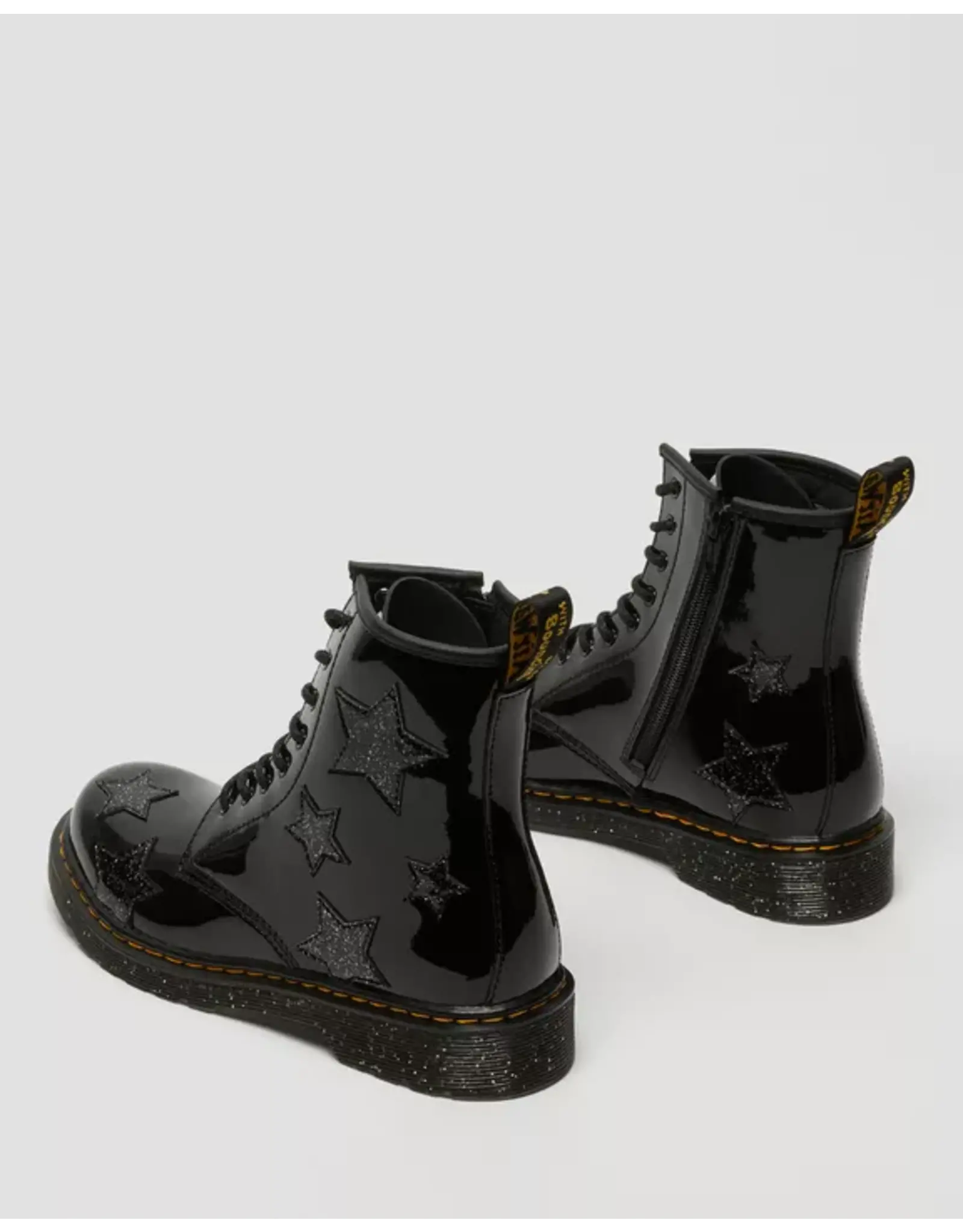 1460 YOUTH BLACK PATENT LAMPER + COSMIC GLITTER Y815YBS-R27060001