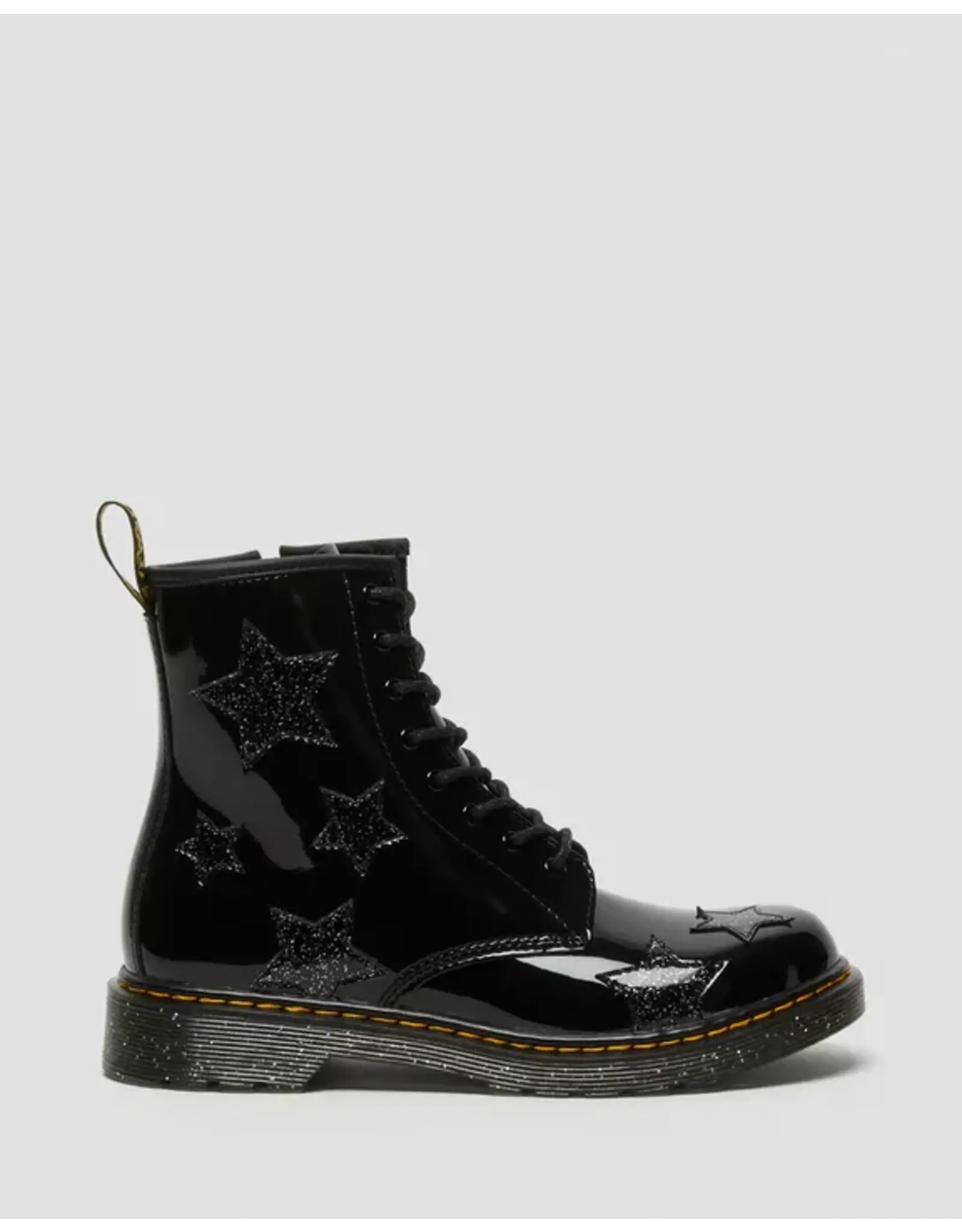 1460 YOUTH BLACK PATENT LAMPER + COSMIC GLITTER Y815YBS-R27060001