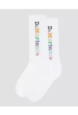 Pride vertical sock cotton blend