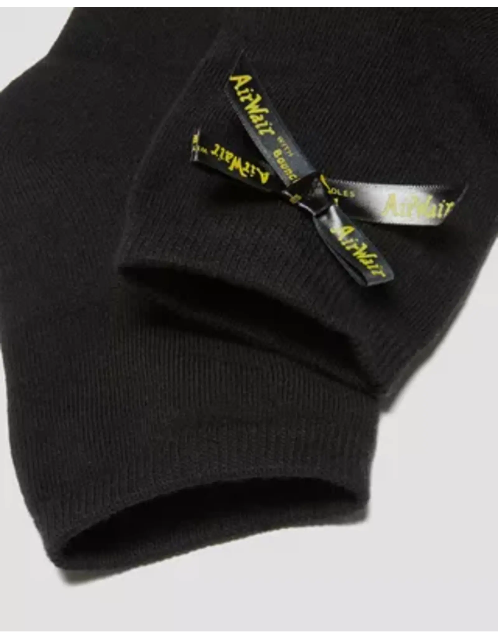 BOW SOCK BLACK COTTON BLEND-AD044101