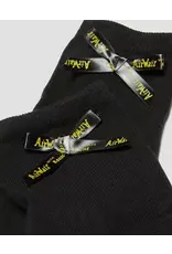 BOW SOCK BLACK COTTON BLEND-AD044101