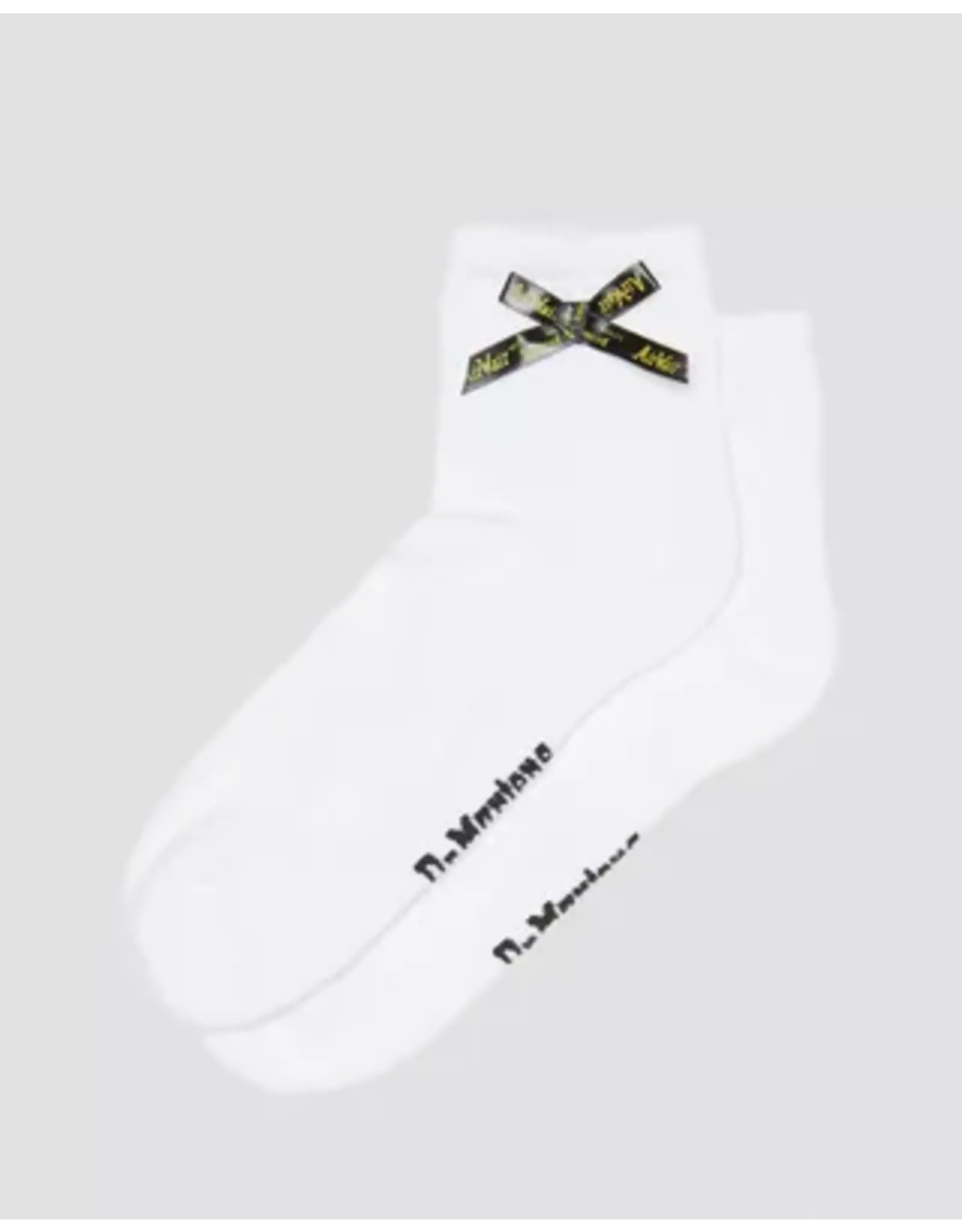 BOW SOCK WHITE COTTON BLEND-AD044100
