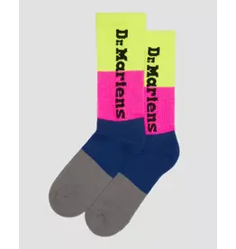 VERTICAL LOGO POP COLOUR BLOCK COTTON BLEND SOCK-AD018102