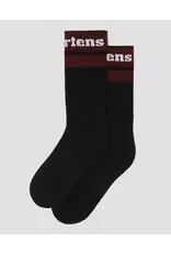 Athletic Logo Socks Black/Cherry/White