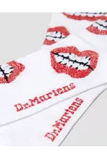 White Lip Sock
