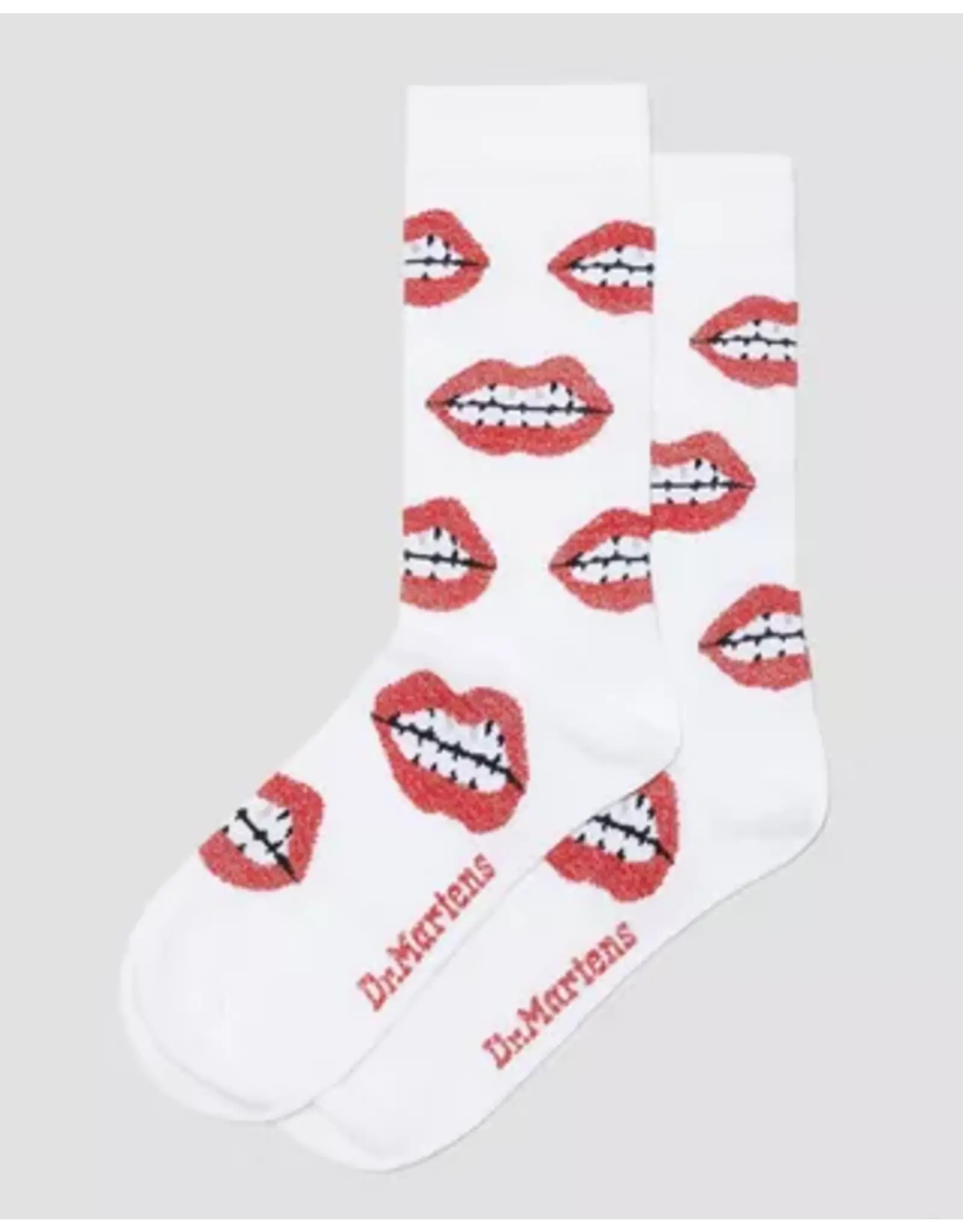 White Lip Sock