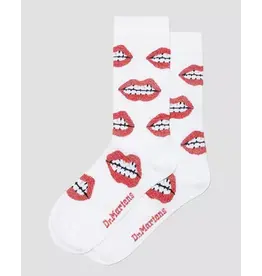 White Lip Sock