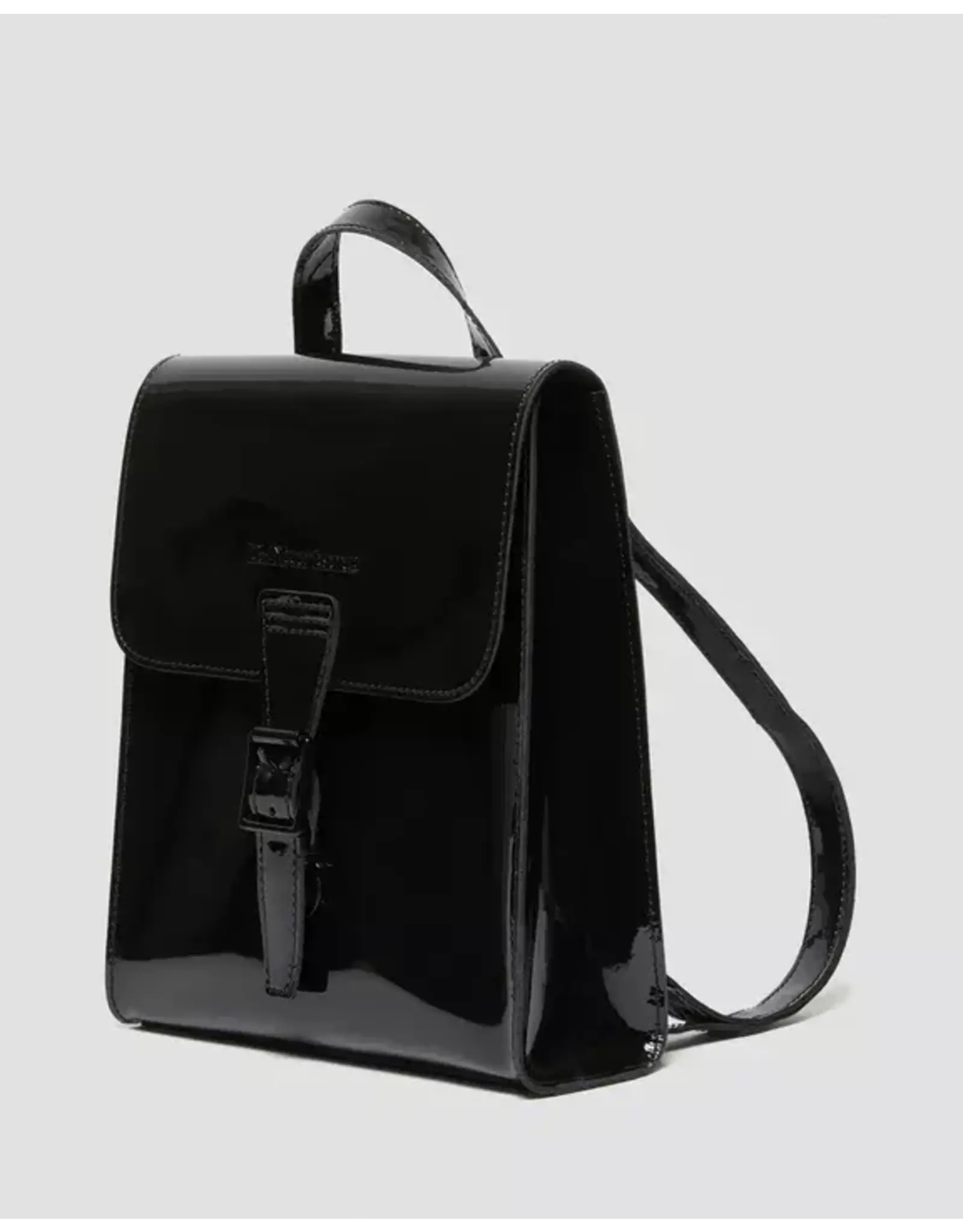 Mini Backpack BLACK PATENT LAMPER