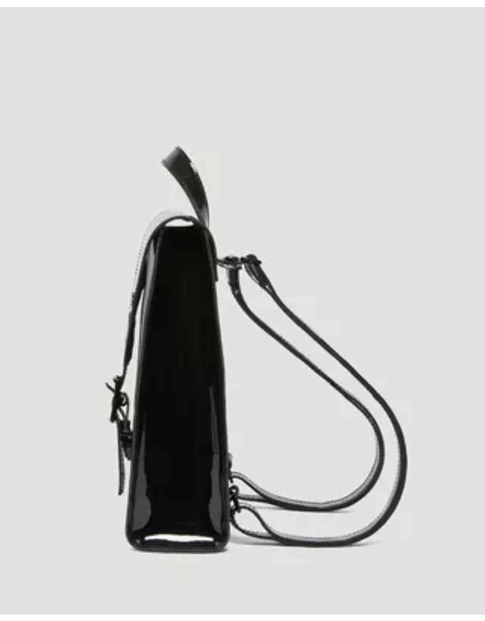 Mini Backpack BLACK PATENT LAMPER