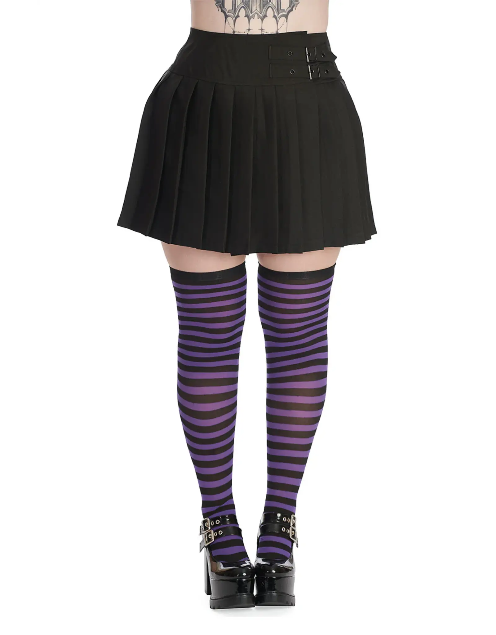 Long Plain Black Skirt