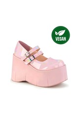 KERA-08 - Baby Pink Hologram4 1/2" Platform Maryjane - D55VP