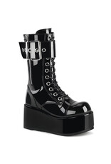 PETROL150/B - 3 1/2" PF Lace-Up Mid-Calf Boot, Back Zip - D53PB