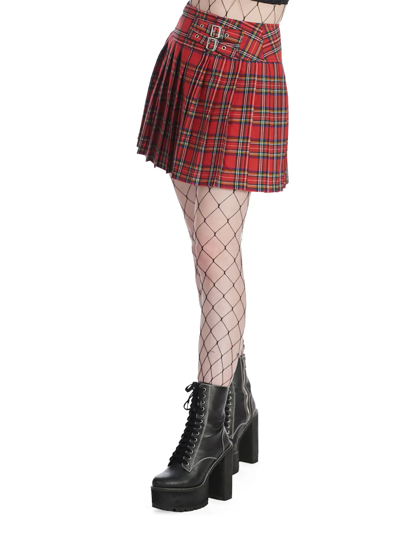 Long Tartan Skirt