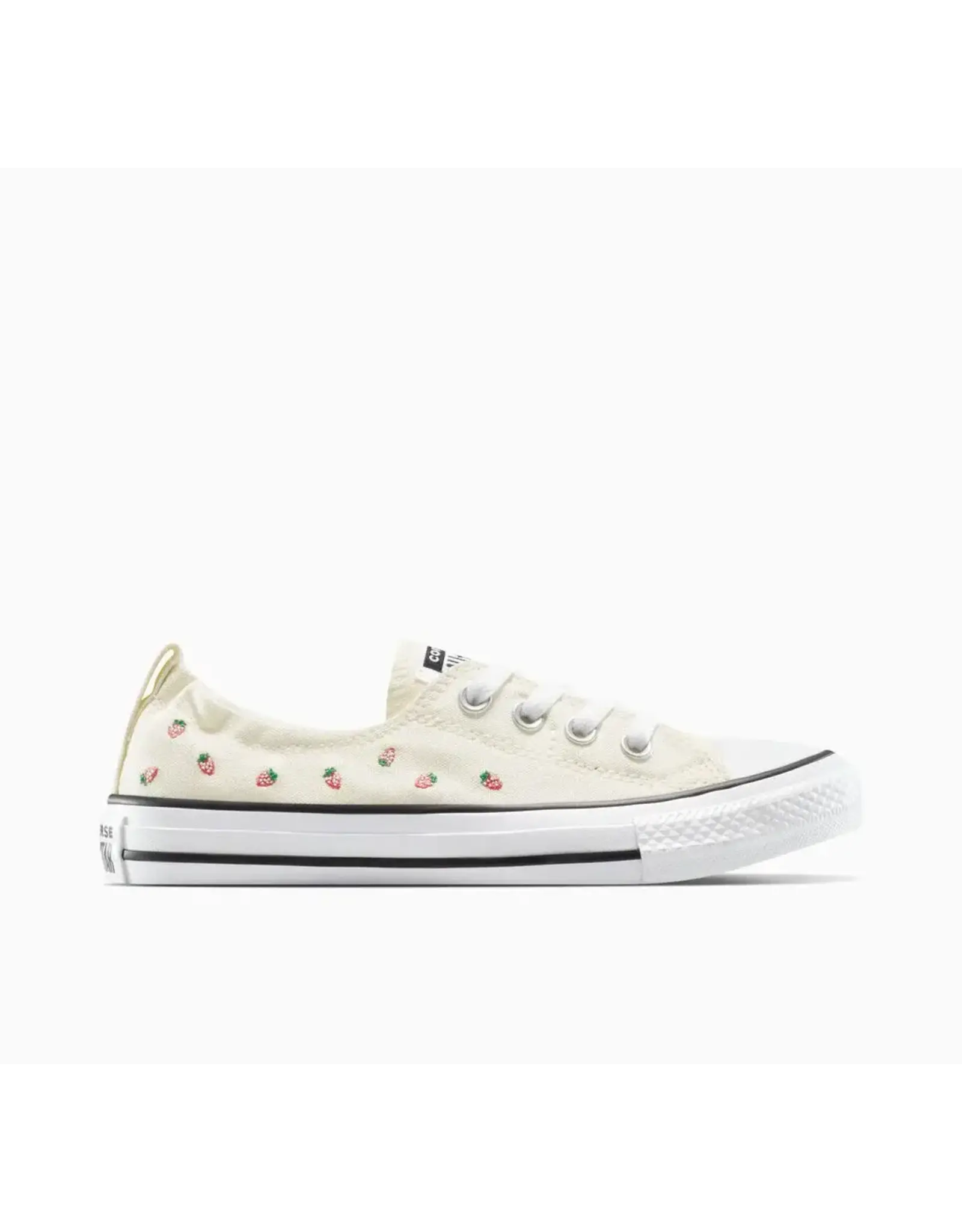 CTAS SHORELINE SLIP STRAWBERRY EMBROIDED EGRET/SOFT RED/GREEN C25SSS - A14931C