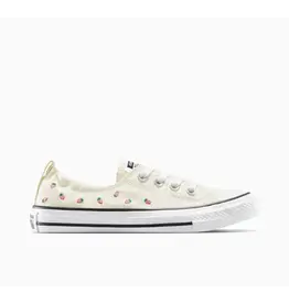 CTAS SHORELINE SLIP STRAWBERRY EMBROIDED EGRET/SOFT RED/GREEN C25SSS - A14931C