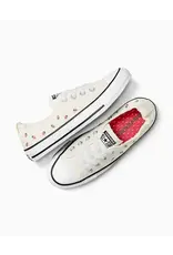 CTAS SHORELINE SLIP STRAWBERRY EMBROIDERED EGRET/SOFT RED/GREEN C25SSS - A14931C