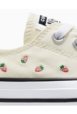 CTAS SHORELINE SLIP STRAWBERRY EMBROIDERED EGRET/SOFT RED/GREEN C25SSS - A14931C