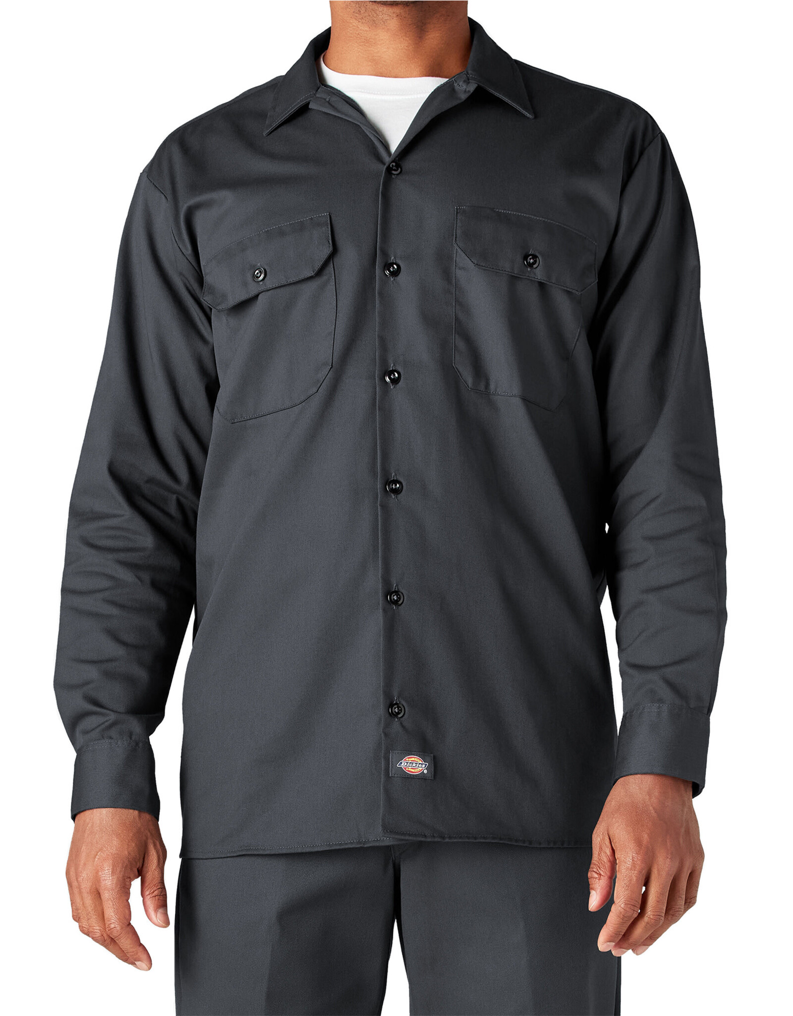 Long Sleeve Work Shirt Charcoal Original Fit - 574CH