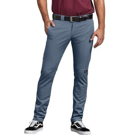 Skinny Fit Double Knee Work Pants Storm Blue - WP811SU