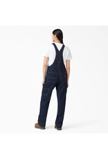DICKIES Women's Relaxed Fit Bib Overalls Dark Indigo - FB206DIB