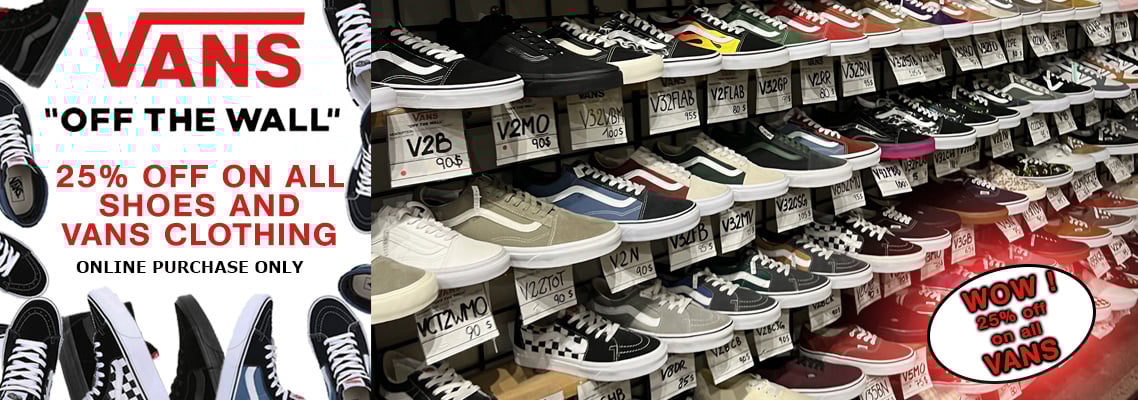 VANS discounts
