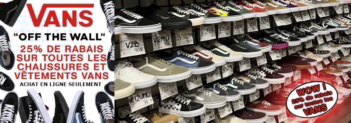 Rabais VANS