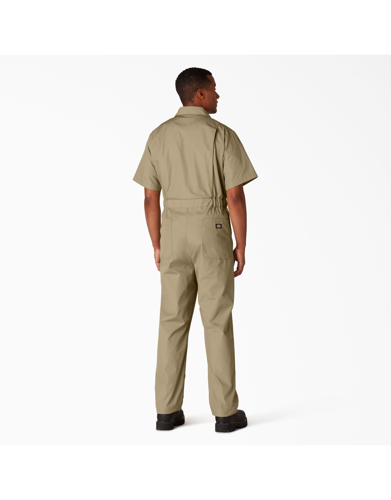 DICKIES Short Sleeve Coveralls Khaki - 33999KH