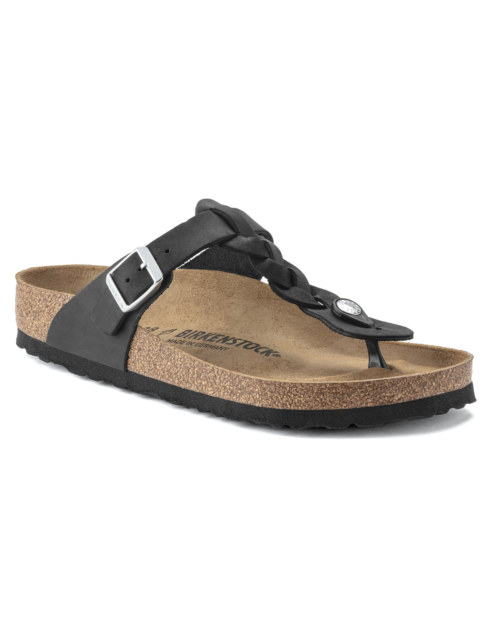 Gizeh Braided Leather Black R GI-BLOL-R 1021349