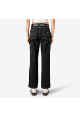 DICKIES Women's Relaxed Fit Carpenter Pants Black - FPR51BKX
