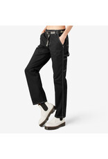 DICKIES Women's Relaxed Fit Carpenter Pants Black - FPR51BKX