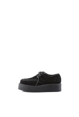 V-CREEPER-502S Black Vegan Suede Creeper D3VSB