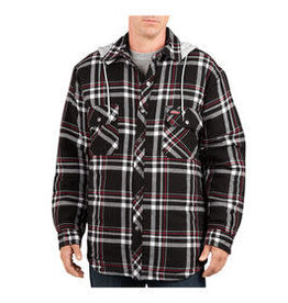Hooded Quilted Flannel Shirt G18040