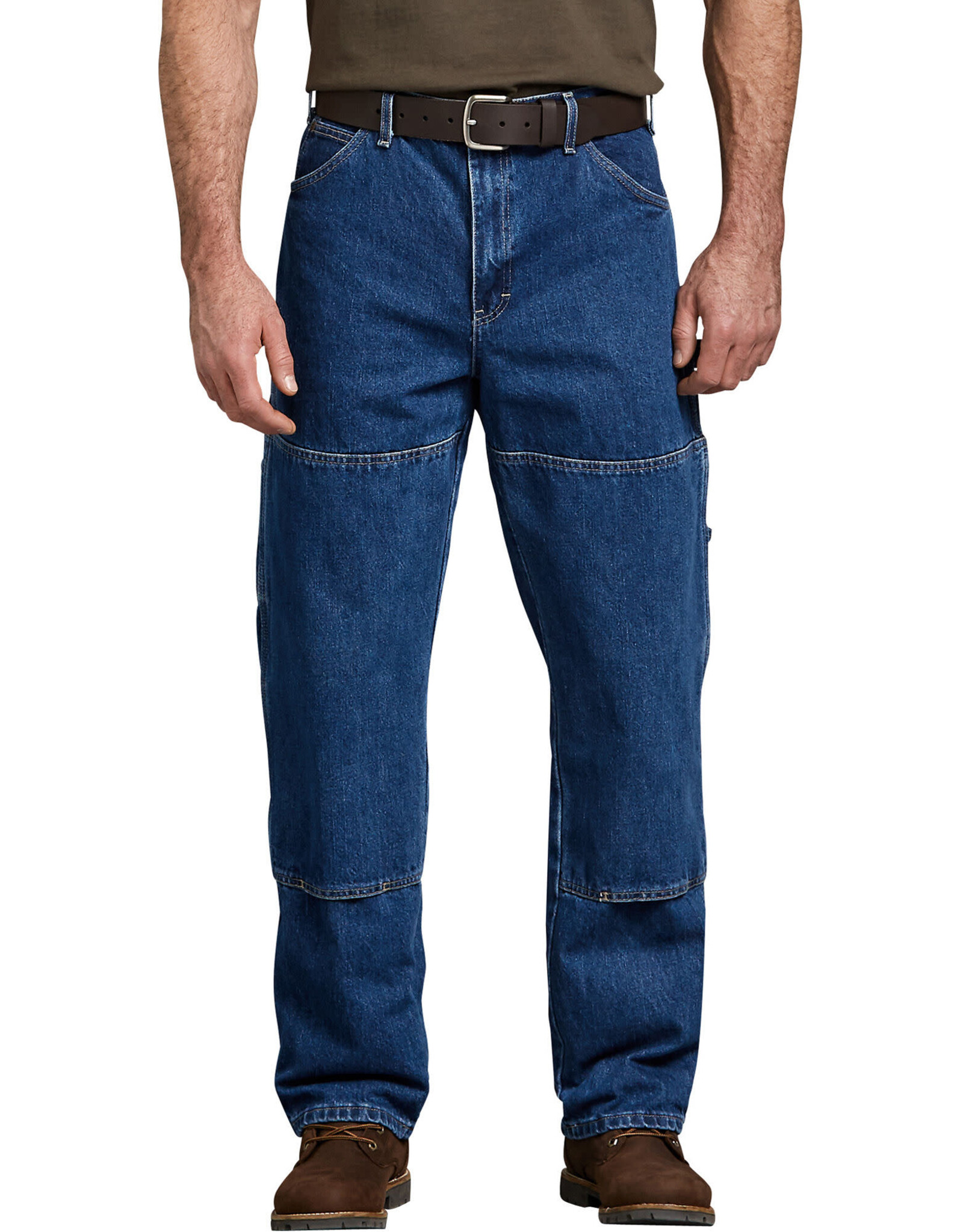 Relaxed Fit Double Knee Carpenter Denim Jeans 20694SNB