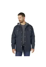 Fleece Hooded Duck Shirt Jacket with Hydroshield
