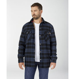 Sherpa Lined Flannel Shirt Jacket with Hydroshield TJ210