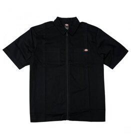 Short Sleeve Zip Front Work Shirt WSR10BKX
