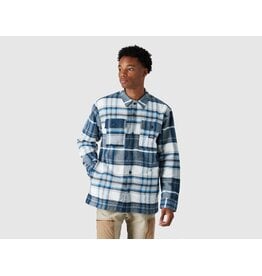 PATTERN LINED SHIRT JACKET