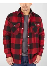 Sherpa Lined Flannel Shirt Jacket with Hydroshield TJ210