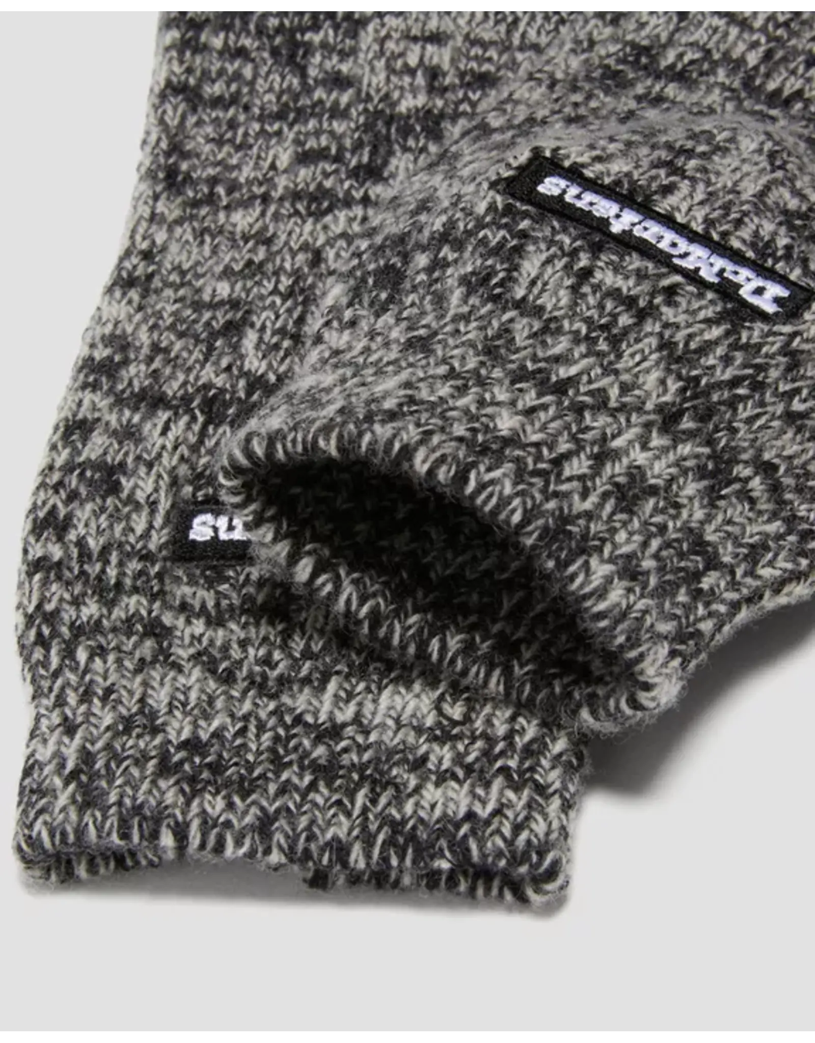 SOCK BLACK COTTON/MERINO BLEND-AD060001