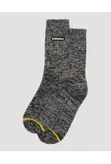SOCK BLACK COTTON/MERINO BLEND-AD060001