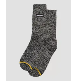 SOCK BLACK COTTON/MERINO BLEND-AD060001