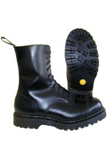 TREDAIR BOOT BLACK 10 EYELETS STEELTOE T1001B