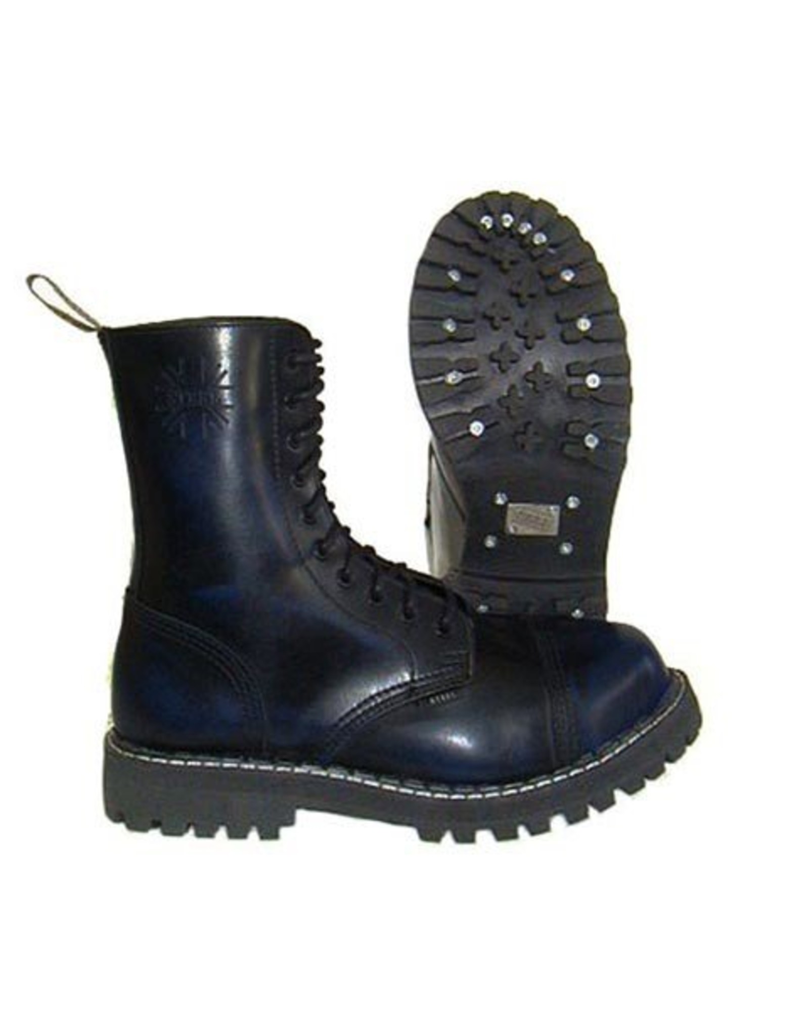 BOOT 10 EYELETS NAVY RUB OFF CAP S1000N