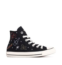 CTAS HI BLACK/RED/GOLD PALM C26FOB - A16680C