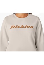 DICKIES Heavyweight Wordmark Crew Fleece Cream - FW204CR9