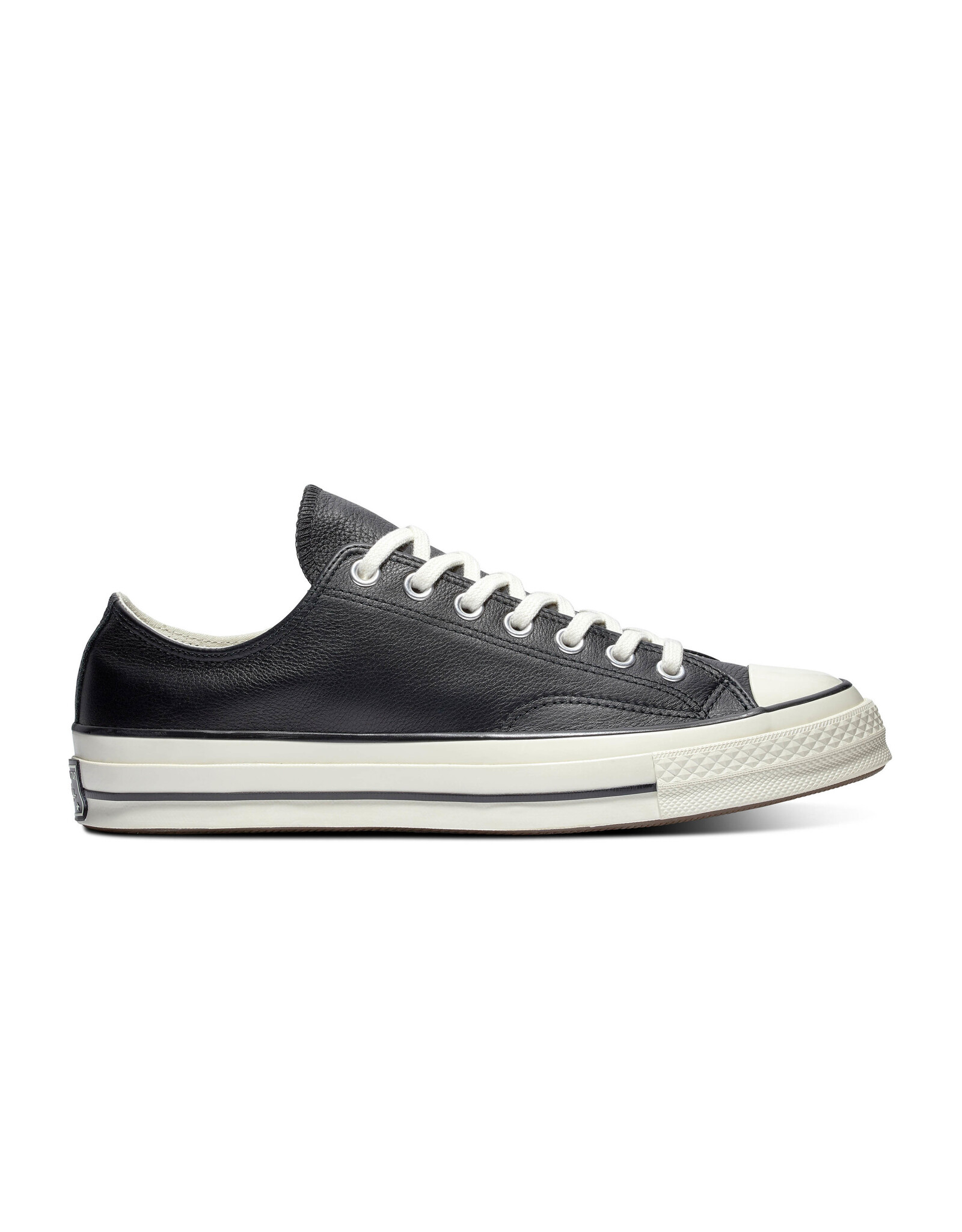 CHUCK 70 OX CUIR BLACK/EGRET/EGRET CC070BX - 167065C