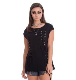 BLACK CARK SUMMER TIE TOP - TP10291